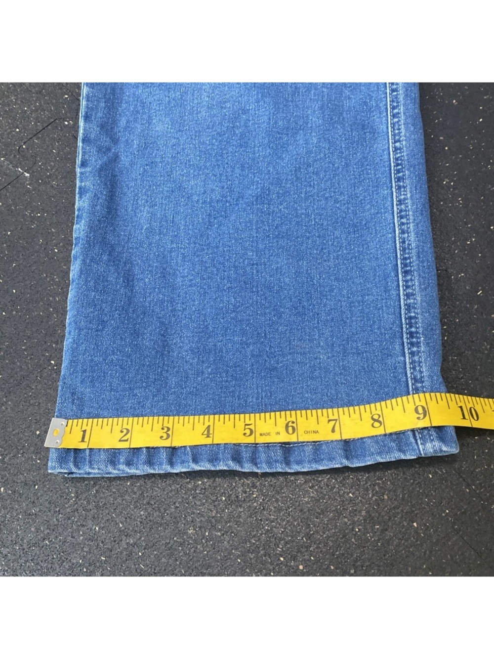 High-Waist Wide Leg Women’s Jeans Denim Retro Button design - Picture 9 of 14